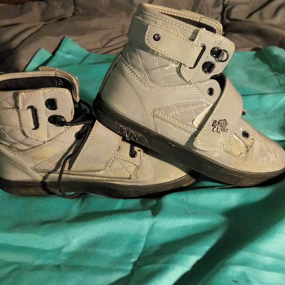 Reflective Silver BOY Shoes